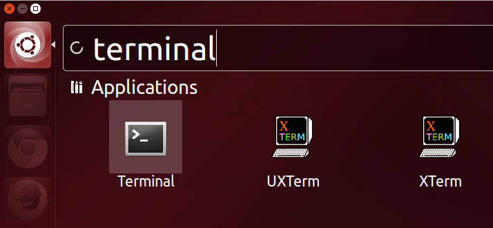 Ubuntu Terminal Application